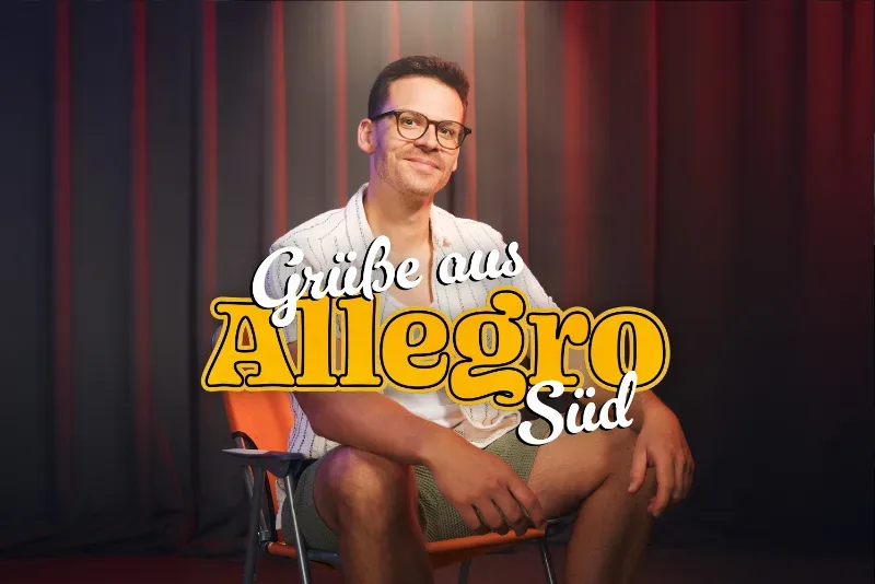 Veranstaltungsmotiv: Martin Frank - Grüße aus Allegro Süd